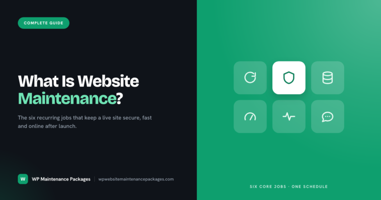What Is Website Maintenance? A Complete Guide